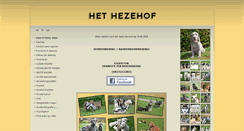 Desktop Screenshot of hezehofkennel.be